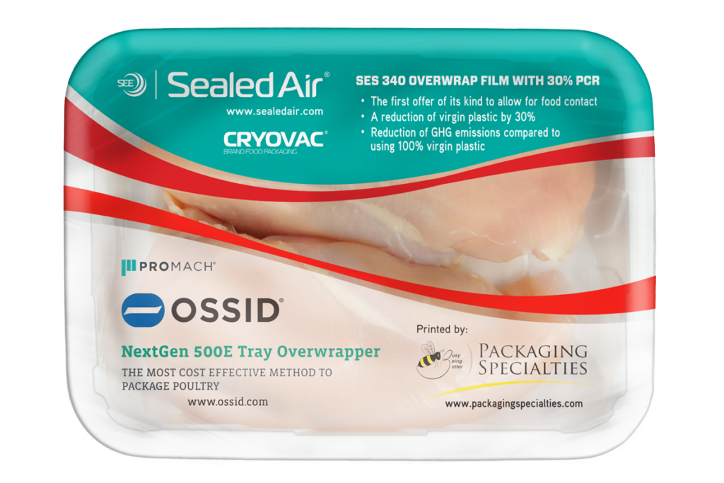 Ossid NextGen 500E Overwrapper with Sealed Air Film