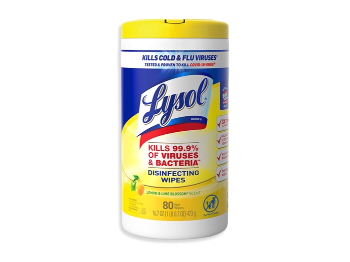 Lysol Wipes Shrink Wrap